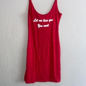 Omighty sexy red dress